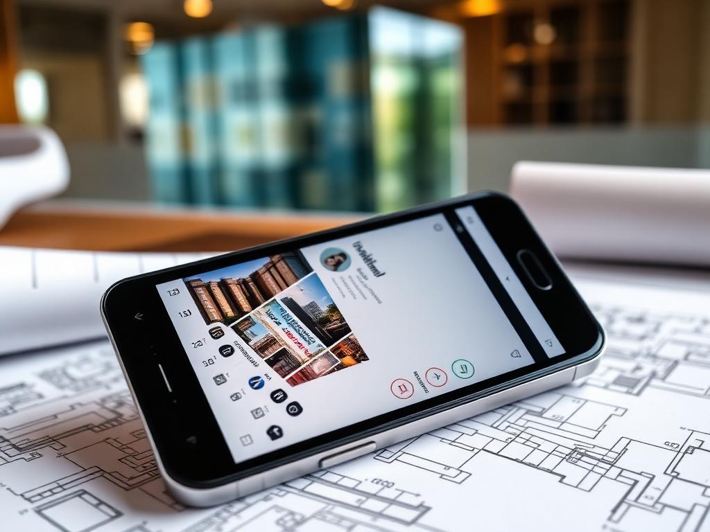 Social media marketing for commercial property